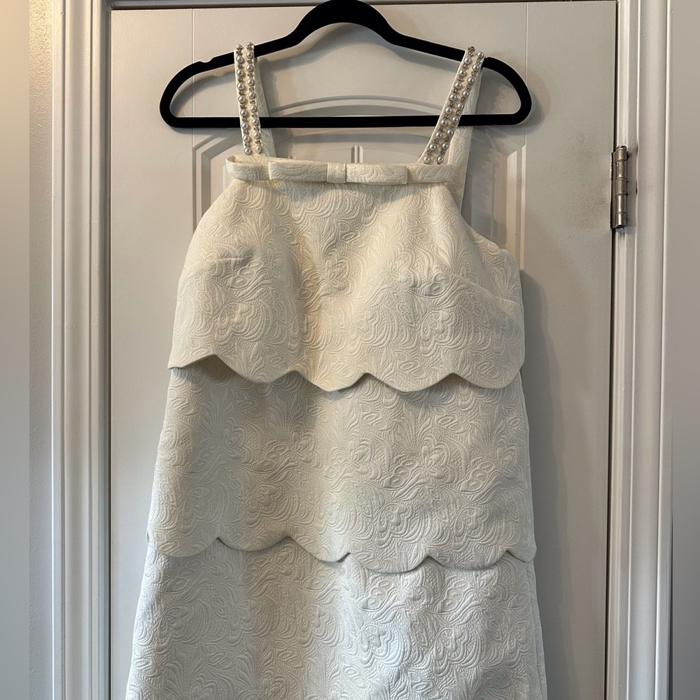 NWT! Mestiza New York Citrine Convertible Gown in Ivory Size 4 - Picture 8 of 15